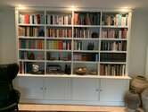 Wandkast-boekenkast
